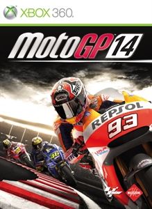 MotoGP 14 box art for Xbox 360